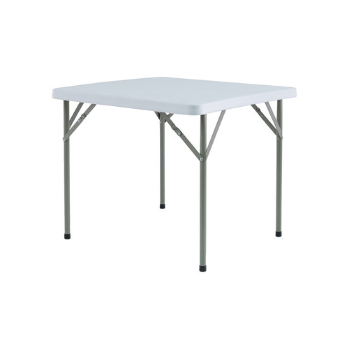 BQ-3434 3FT SQUARE HDPEFOLDING BANQUET TABLE WITH METAL LEG