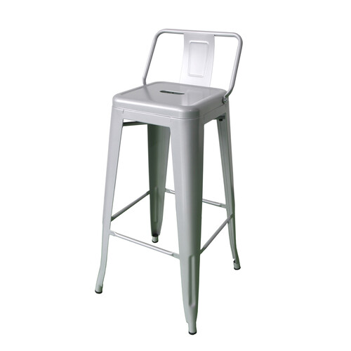 MS-1230-GSV Moticca 30 INCH Metal Stool