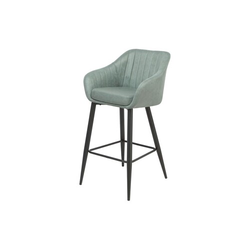 BS-9315-GRN OTTO 30 INCH BAR STOOL WITH METAL LEG-GREEN