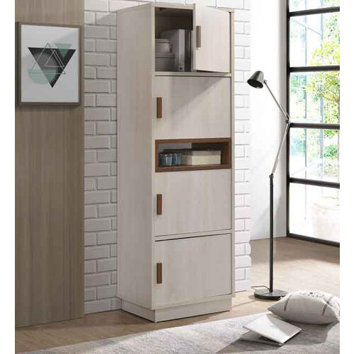 BC-4005-WWN (4 DOORS STORAGE SHELF CABINET)