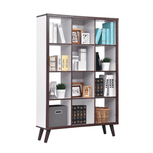 CUBE 3X4 WHT  SHELVES-WHITE