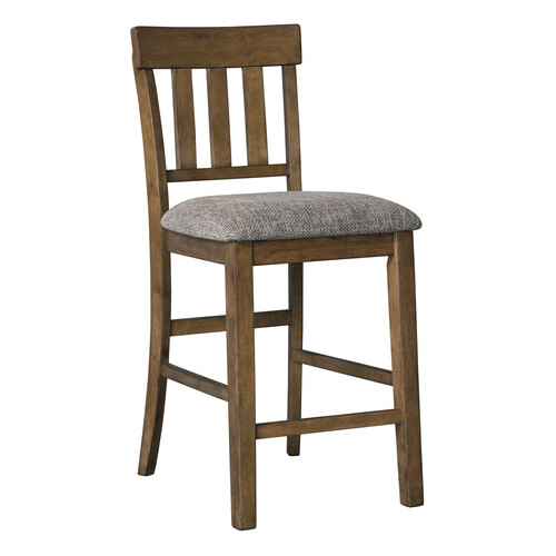 D595-124 UPHOLSTERED BARSTOOL (2/CN)- F LAYBERN