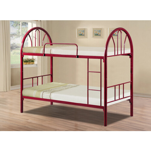 DD-3206-MR 2 INCH PIPE DOUBLE DECKER BED WITH BRC BASE (K/D)