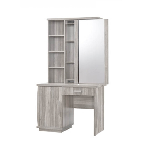 DT-1148-WW Dressing Table w/Sliding Door Mirror (K/D) 