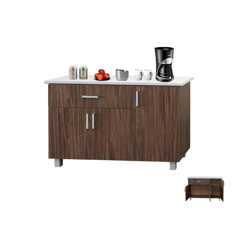 KC-C405-BR 4FT Kitchen Furniture Cabinet (K/D)