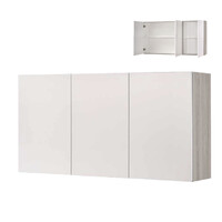 KC-W4520HG-GYO 4.5ft Kitchen Cabinet (Wall Unit) With High Gloss White 