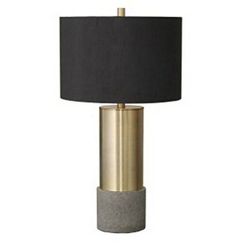 L243164W5 Metal Table Lamp - Jacek;Grey/Brass Finish 