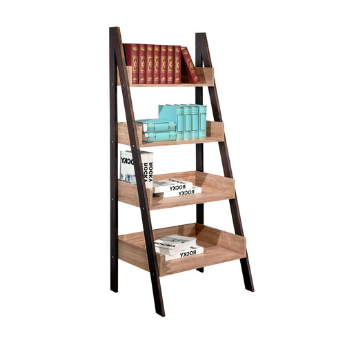 LADDER BOOKSHELF-SONOMA OAK BROWN 