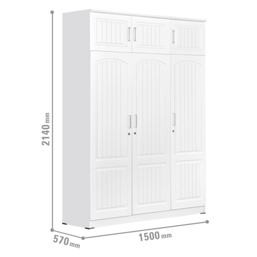 LPT-4810 Wardrobe-White