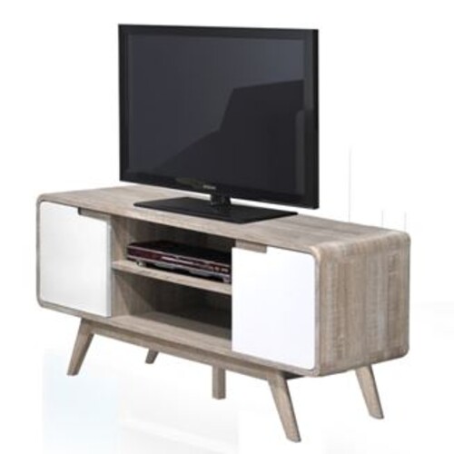 MH-1114 AUDIO VIDEO RACK-SONOMA OAK LIGHT