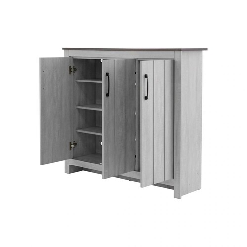 SC-3043-WWDB Glory 3 Doors Shoe Cabinet