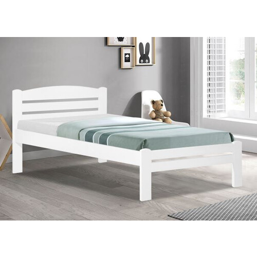 SN 162 SB SINGLE BED-WHITE