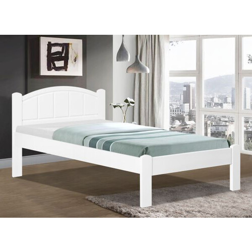 SN 357 SB SINGLE BED-WHITE